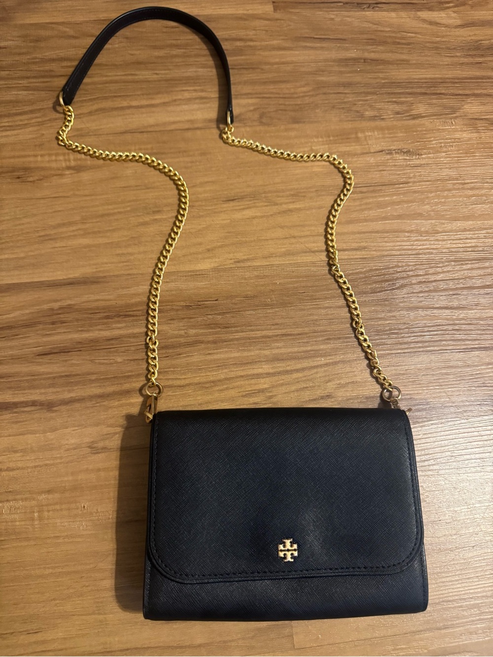 Tory Burch Emerson chain wallet crossbody